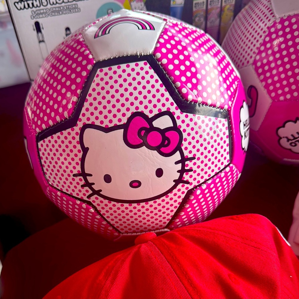 Hello Kitty Pink Soccer Ball